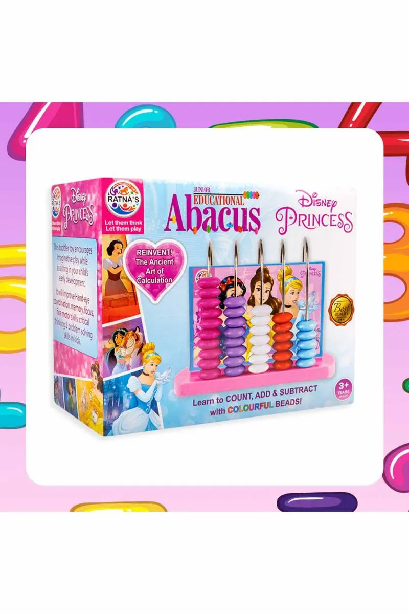 Princess Junior Educational Abacus Toy for Kids