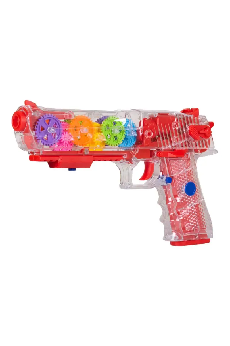 Concept Musical and 3D Lights Transparent Gun (Multicolor, Pack of 1)