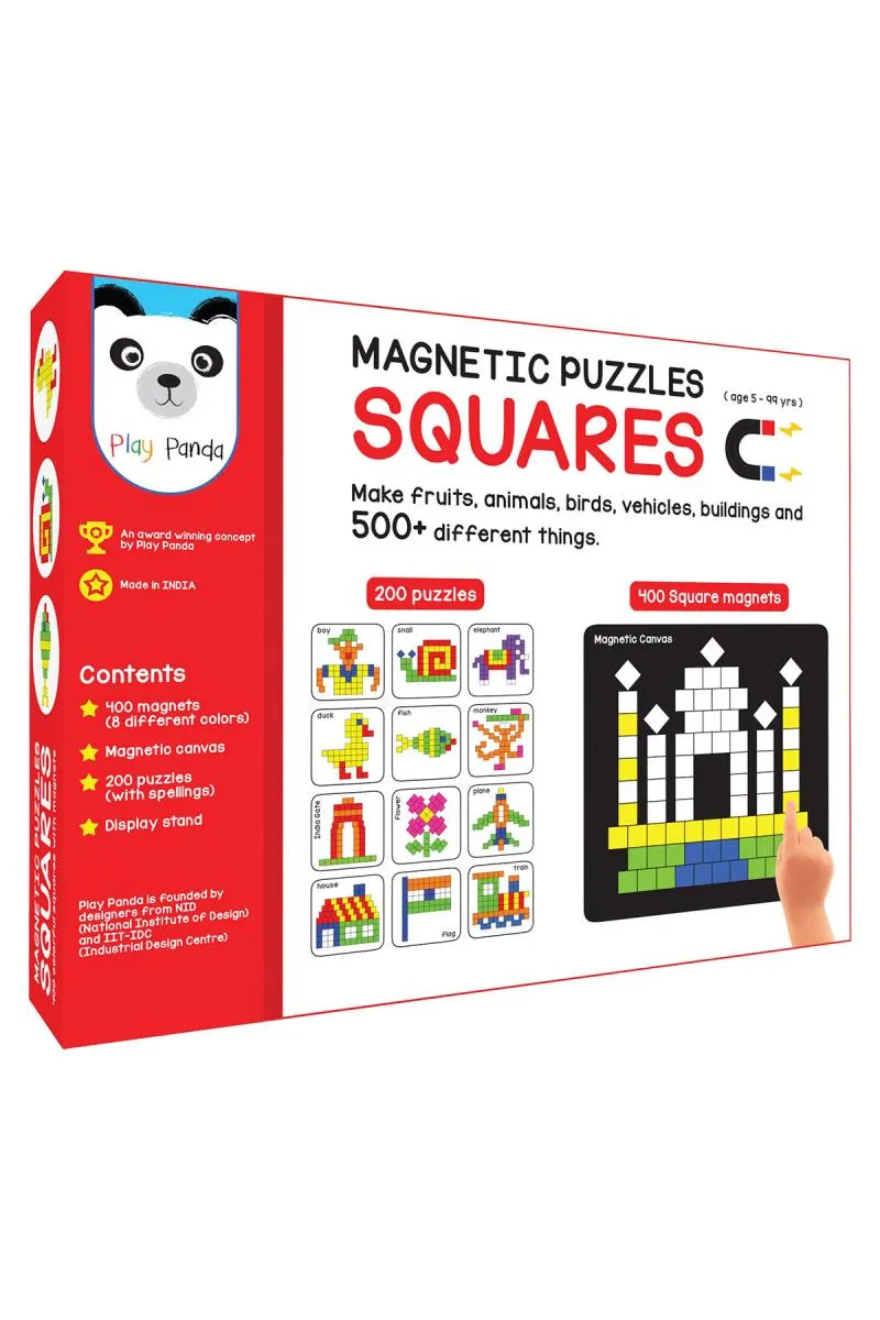 Buy Magnetic Square Puzzles (400 Magnets & 200 Puzzles) | Puzzles