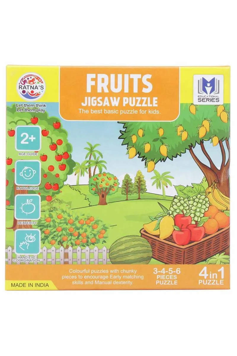 Baby Jigsaw Fruit Puzzle for Kids