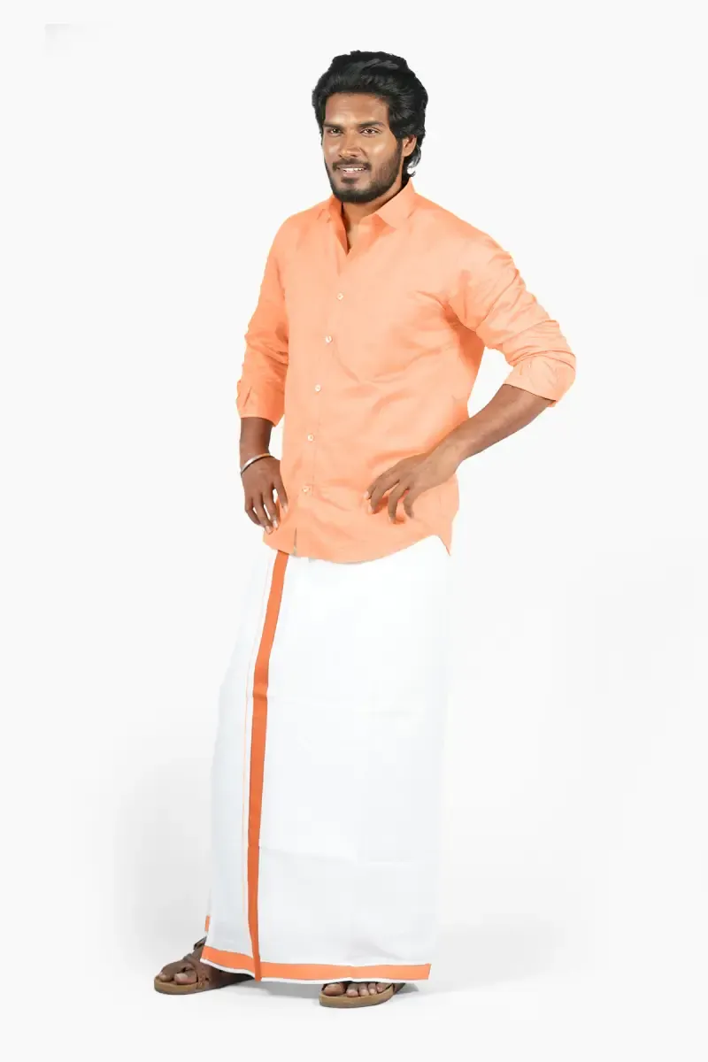 Men's Cotton Velcro Dhoti 