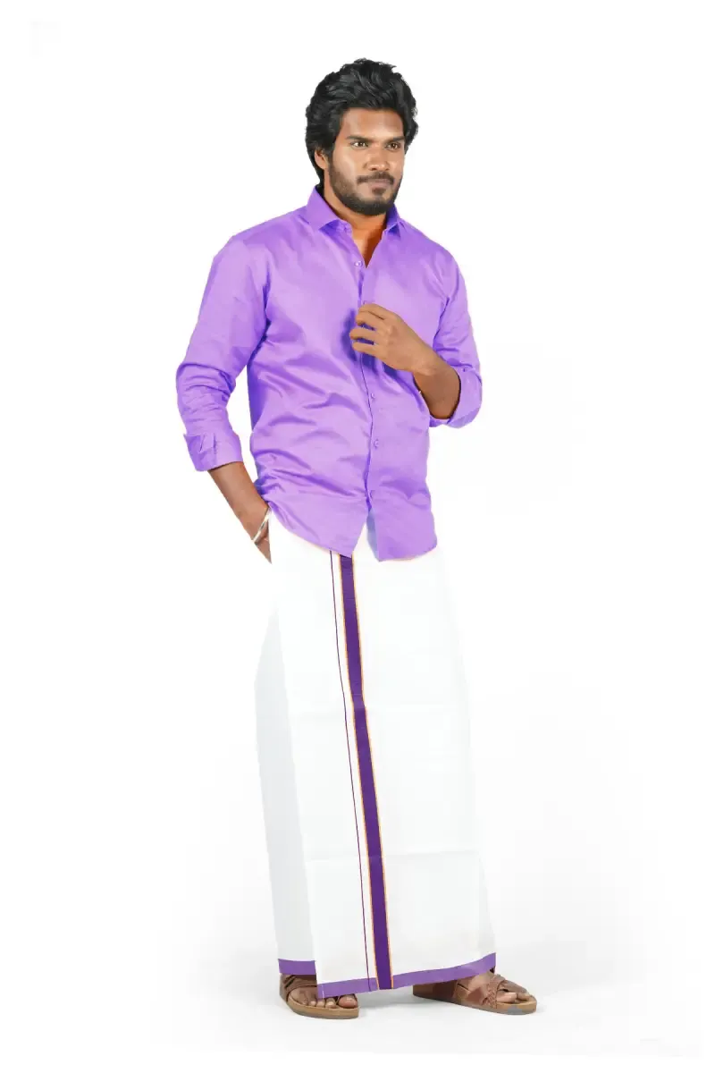 Men's Cotton Velcro Dhoti 