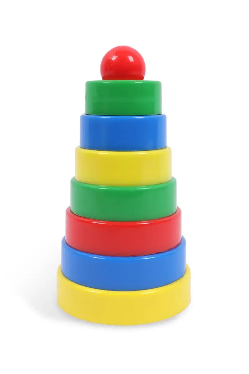 Shape Sorter & Stacker 2 in 1 - Green