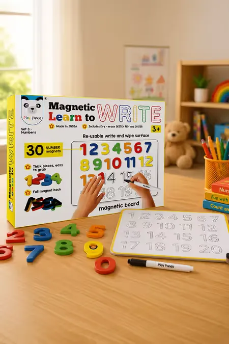 Magnetic Learn to Write Puzzle - 30 Pieces