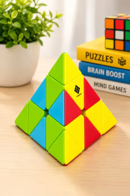 Pyraminx Stickerless Magic Speed Cube