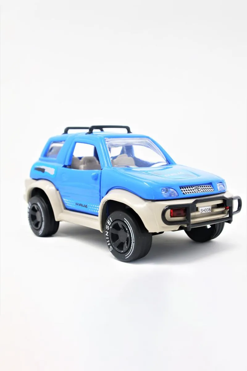 RAV 4 Pull Back Car Toy For Kids - Blue 005678BLU