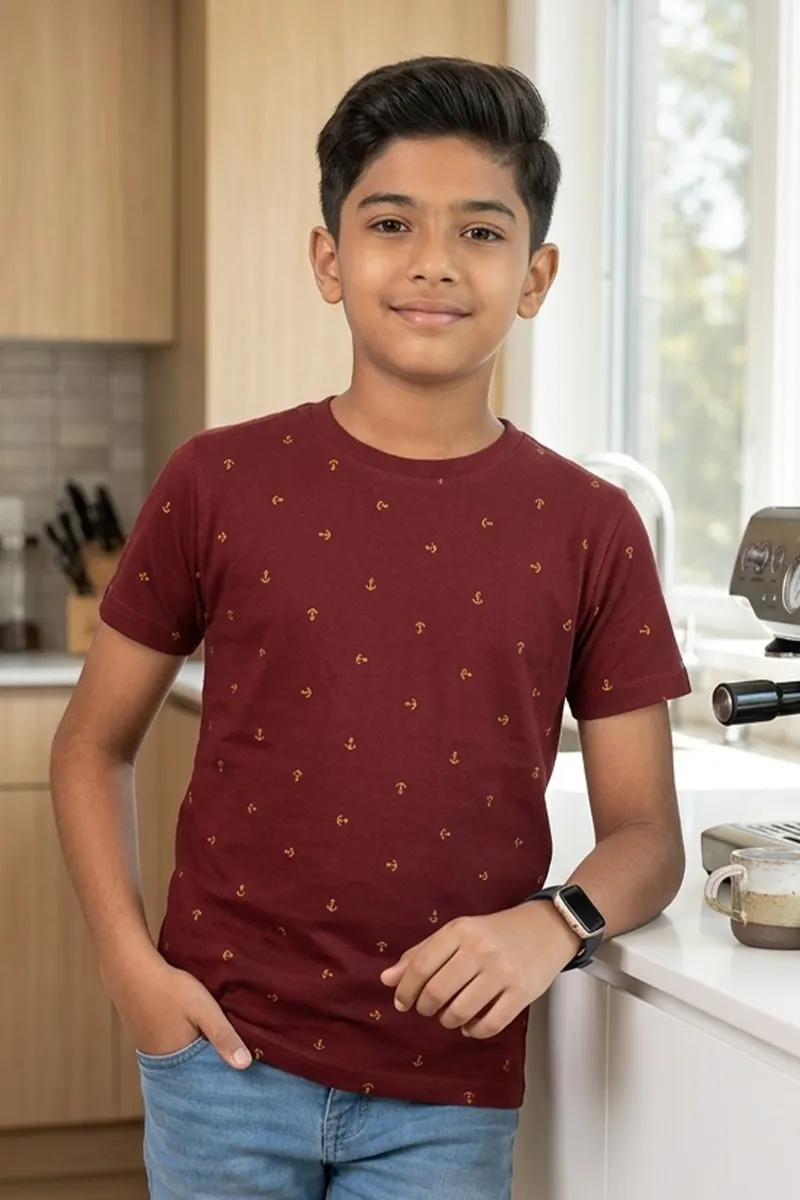Cotton Printed T-shirt for Boy