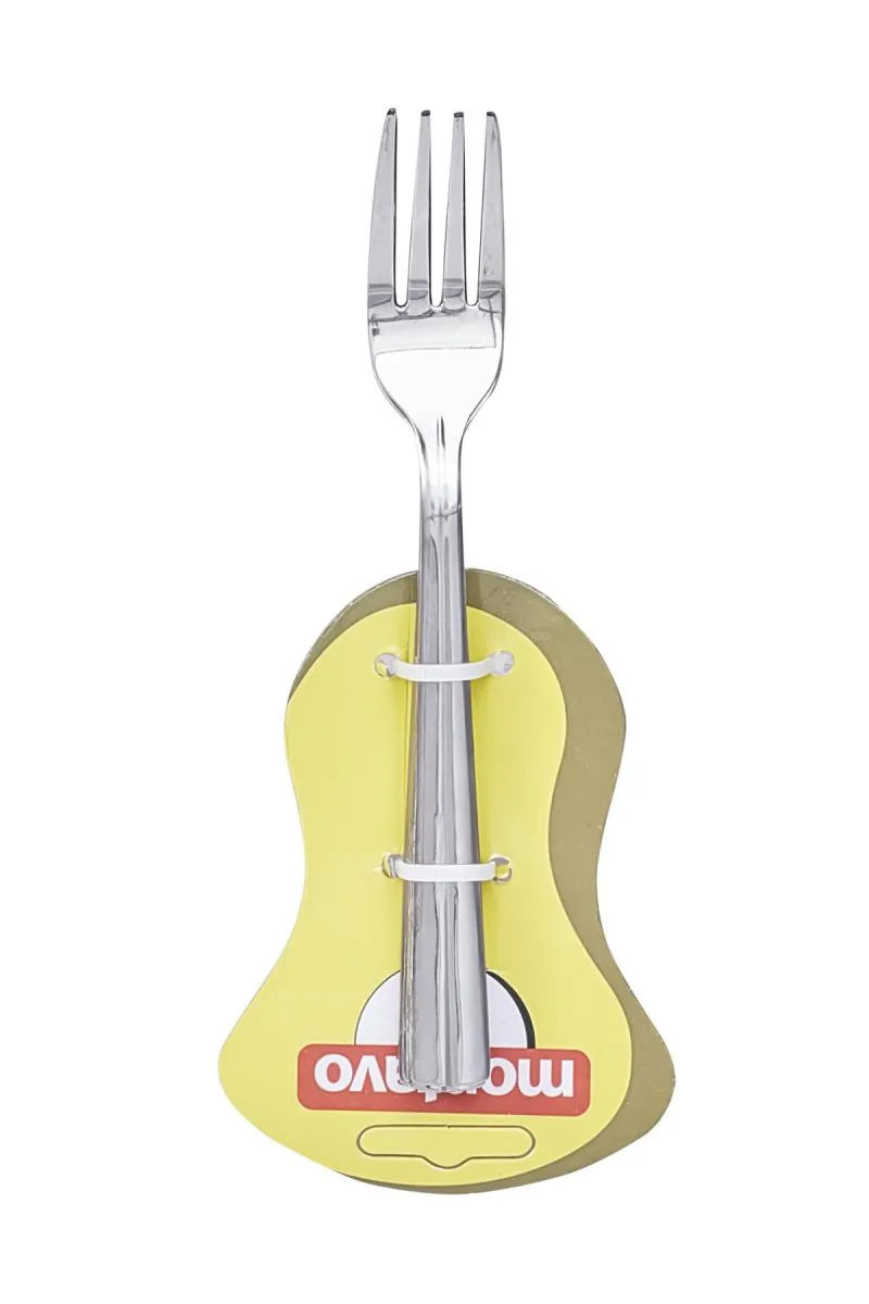 Montavo Stainless Steel Flair Fruit Fork, Set of 6 - 14cm