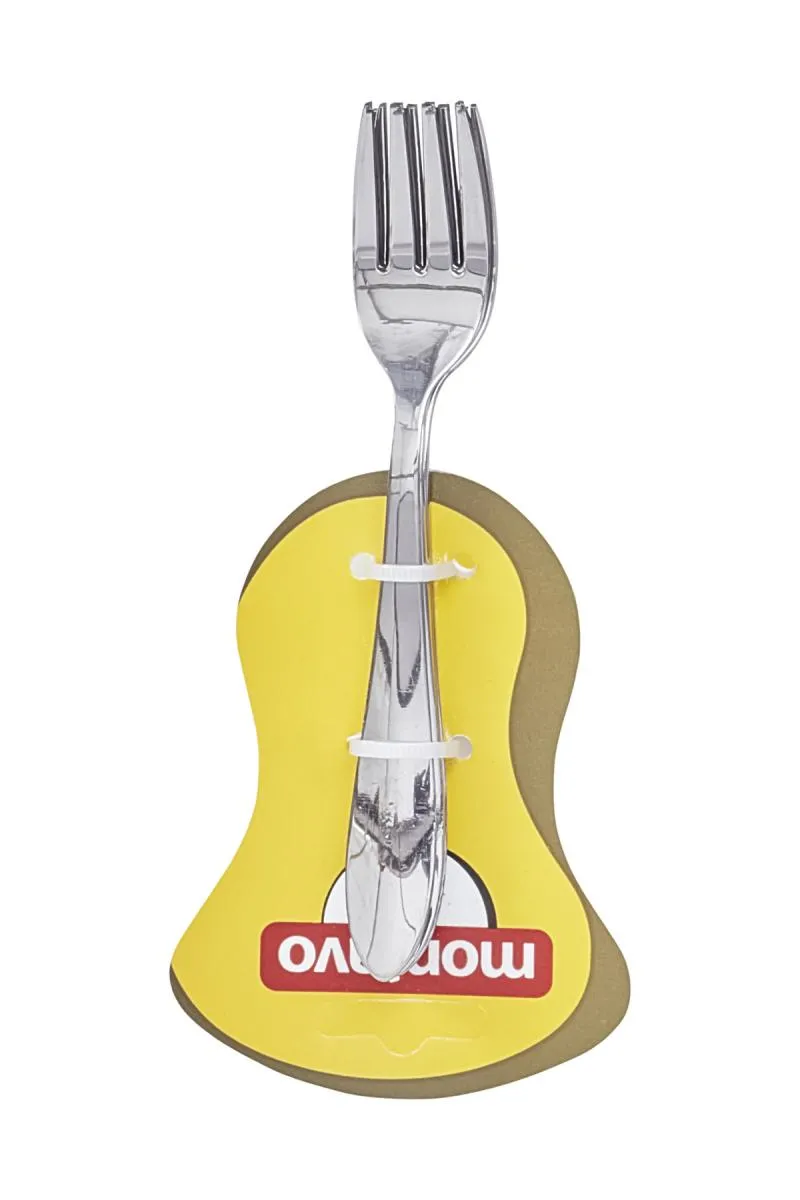 Montavo Stainless Steel Orchid Baby Fork, Set of 6 - 15cm