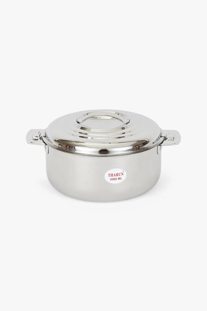 Tharun Stainless Steel Insulated Hot Pot - 2500ml