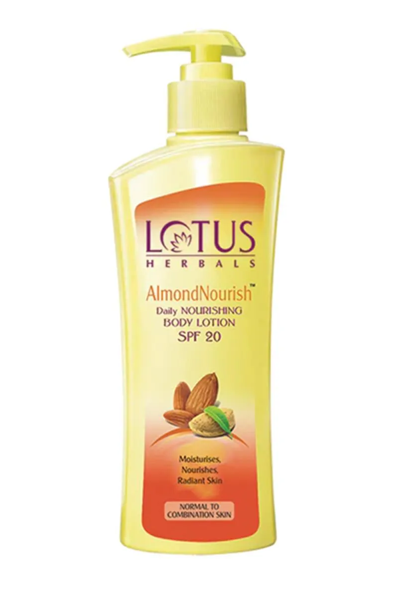 Lotus Herbals Almond Daily Nourishing Body Lotion - 250ml