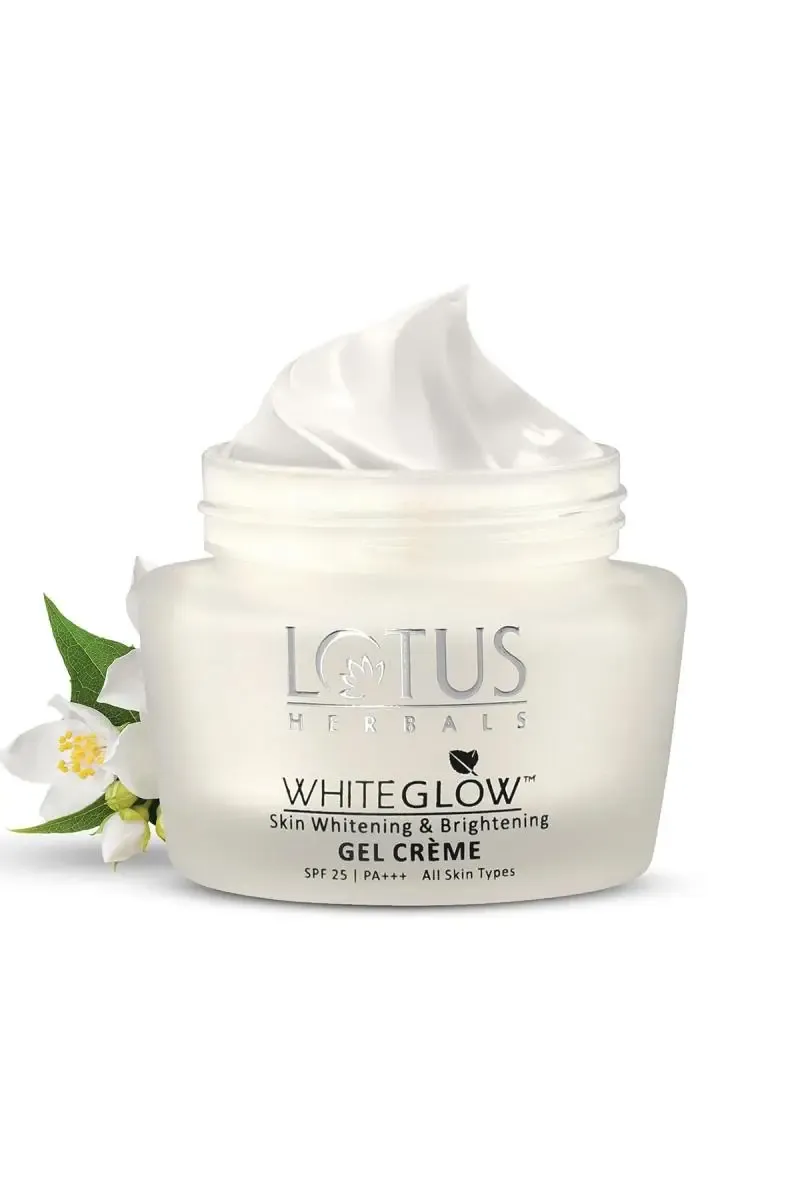 Lotus Herbals WhiteGlow Skin Whitening And Brightening Gel with SPF 25 PA+++ - 60g