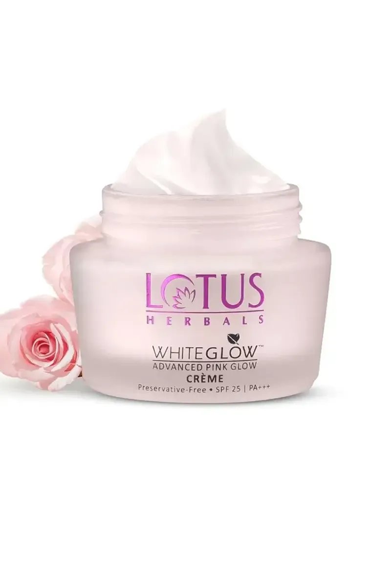 Lotus Herbals White Glow Advanced Pink Glow Crème - 50gm