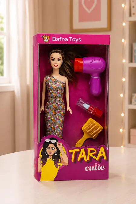 Tara Cutie Doll with Accessories (Color May Vary)