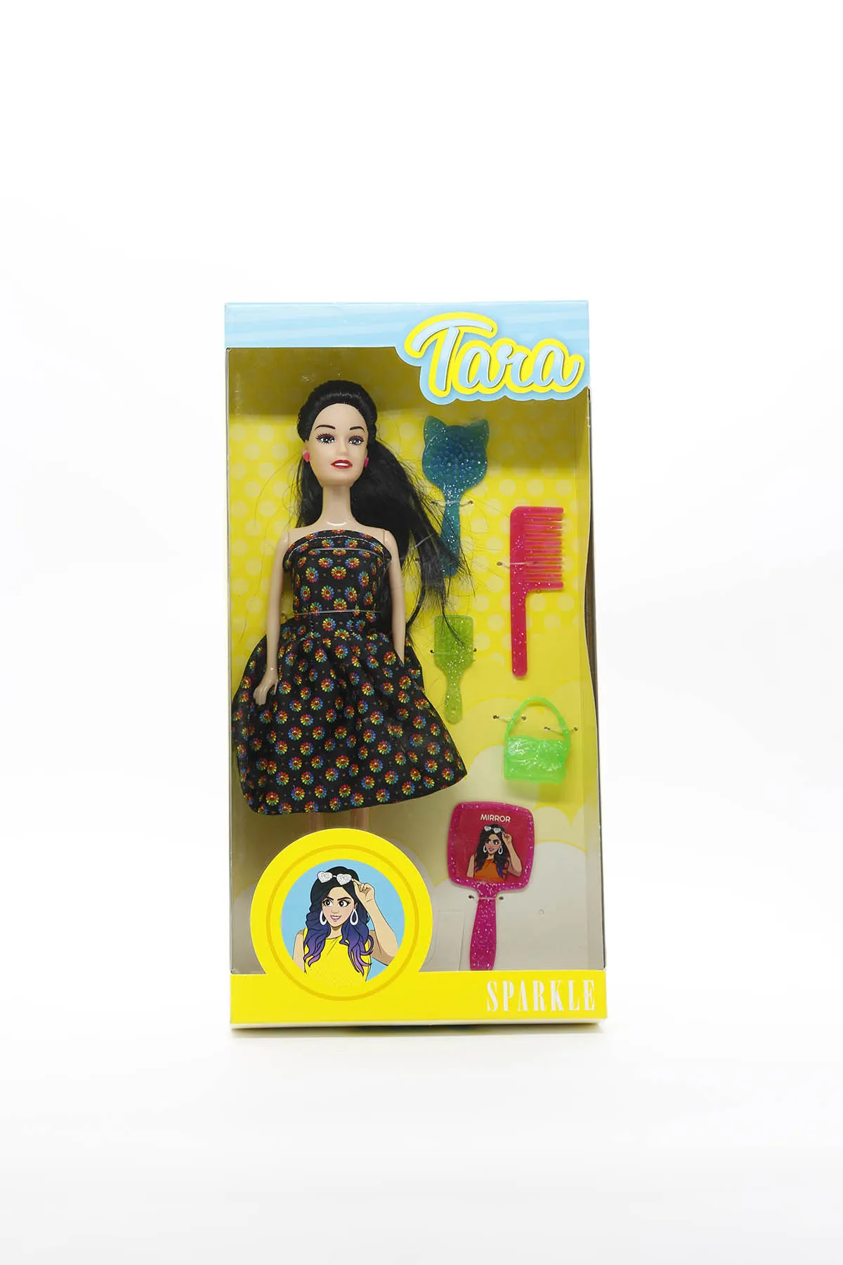 Sparkling Tara Doll with Accessories (Color and Design May Vary)