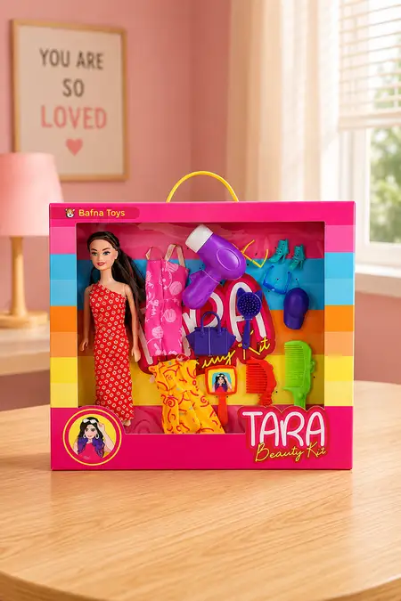 Charming Tara Beauty Doll Kit (Color May Vary)