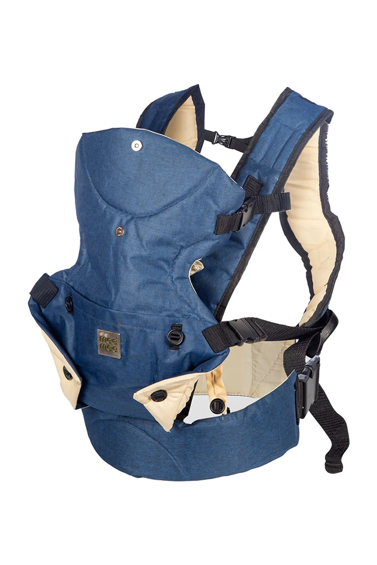 Mee Mee Padded Waist Belt Baby Carrier (Navy Blue)