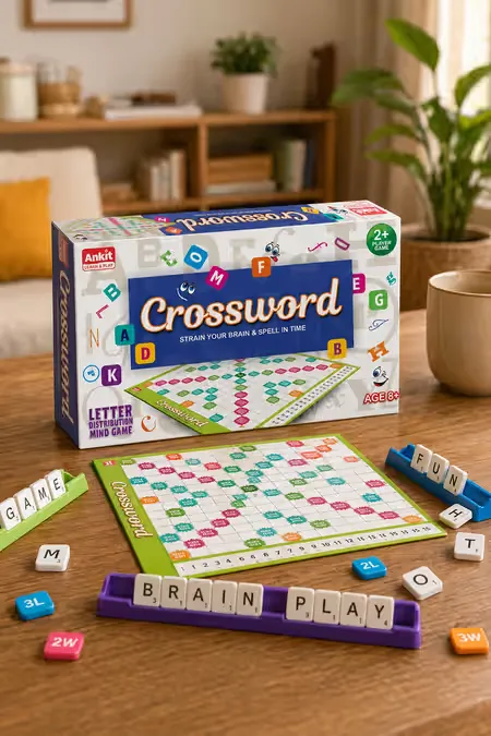 Crossword Letter Distribution Board Game