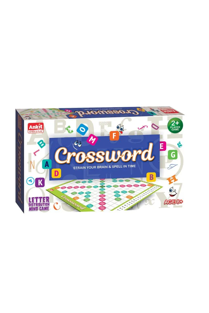 Crossword Letter Distribution Board Game