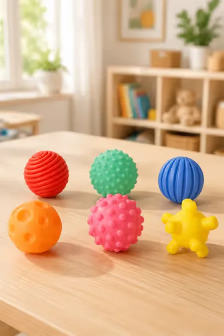 Space Balls Squeeze Toys - 6 Piece