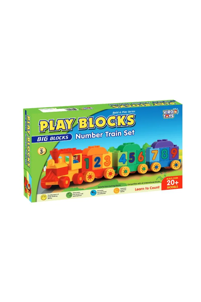 Play Blocks Number Train Set