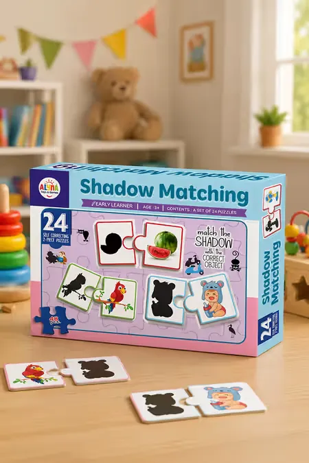 Shadow Matching Puzzle Kit for Kids