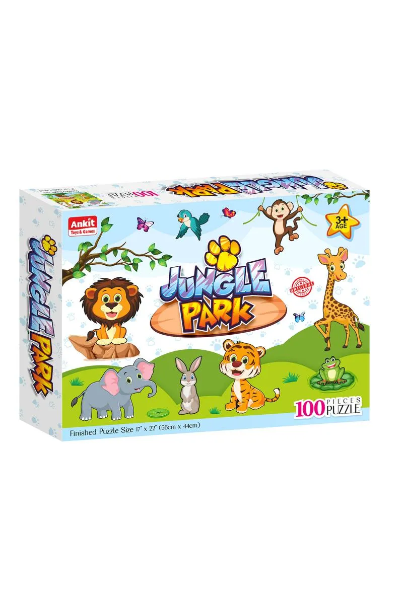 Jungle Park Jigsaw Puzzles Kit For Kids