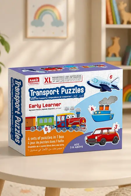 Transport Jigsaw Puzzles For Kids