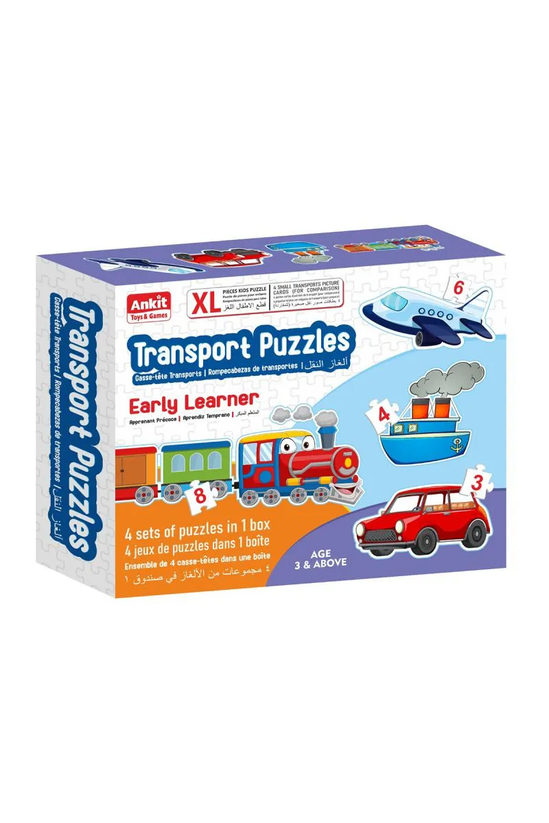 Transport Jigsaw Puzzles For Kids 006900MUL