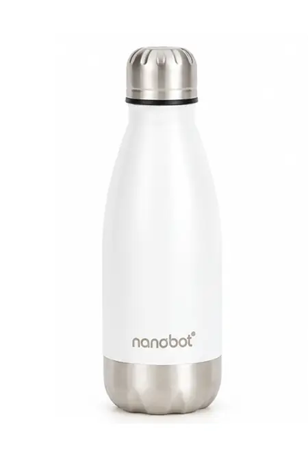 Nanobot Stainless Steel Kryo Double Layer Vacuum Flask - 350 ml