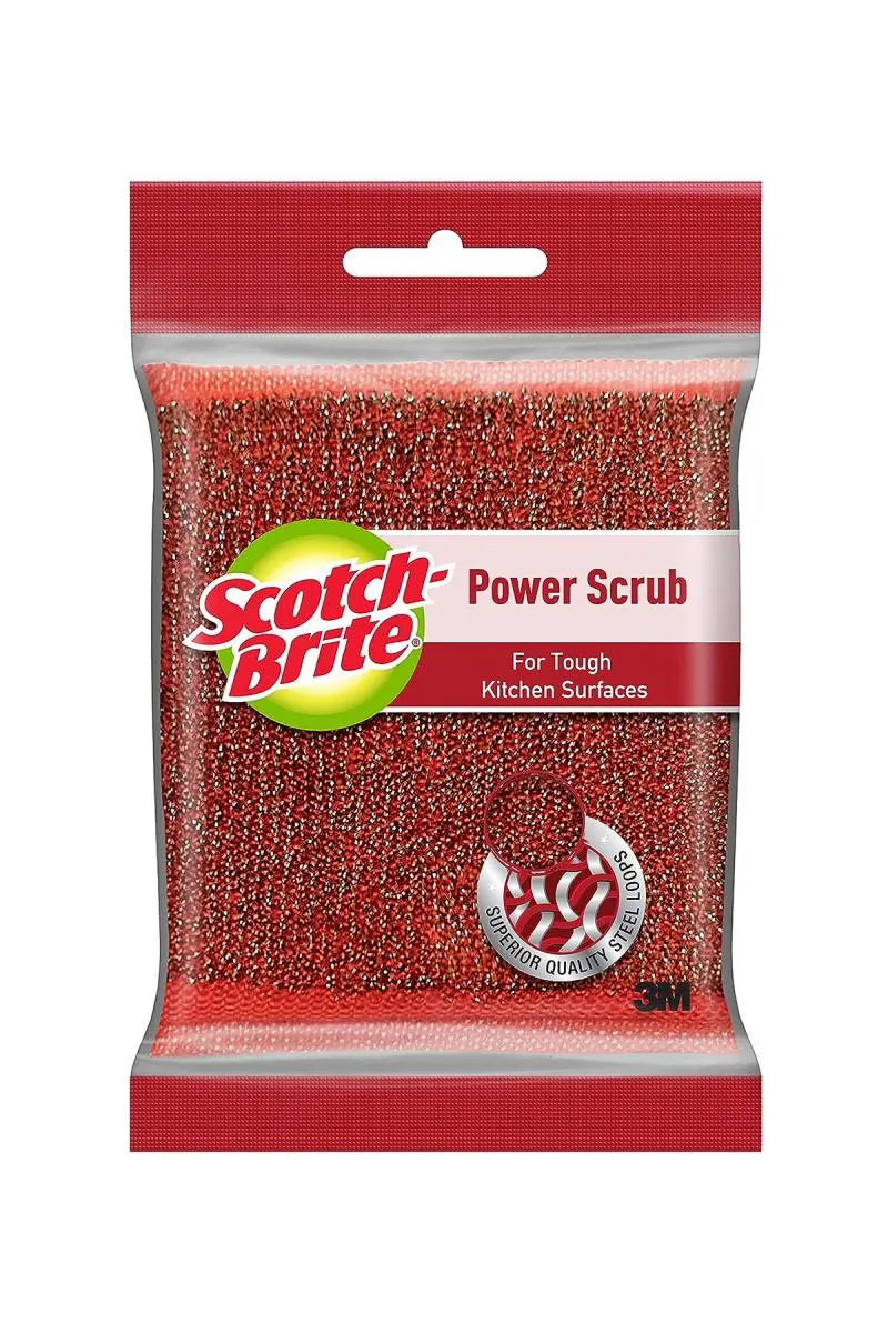 Scotch Brite Power Scrub for Kitchen Surface - Pack of 1