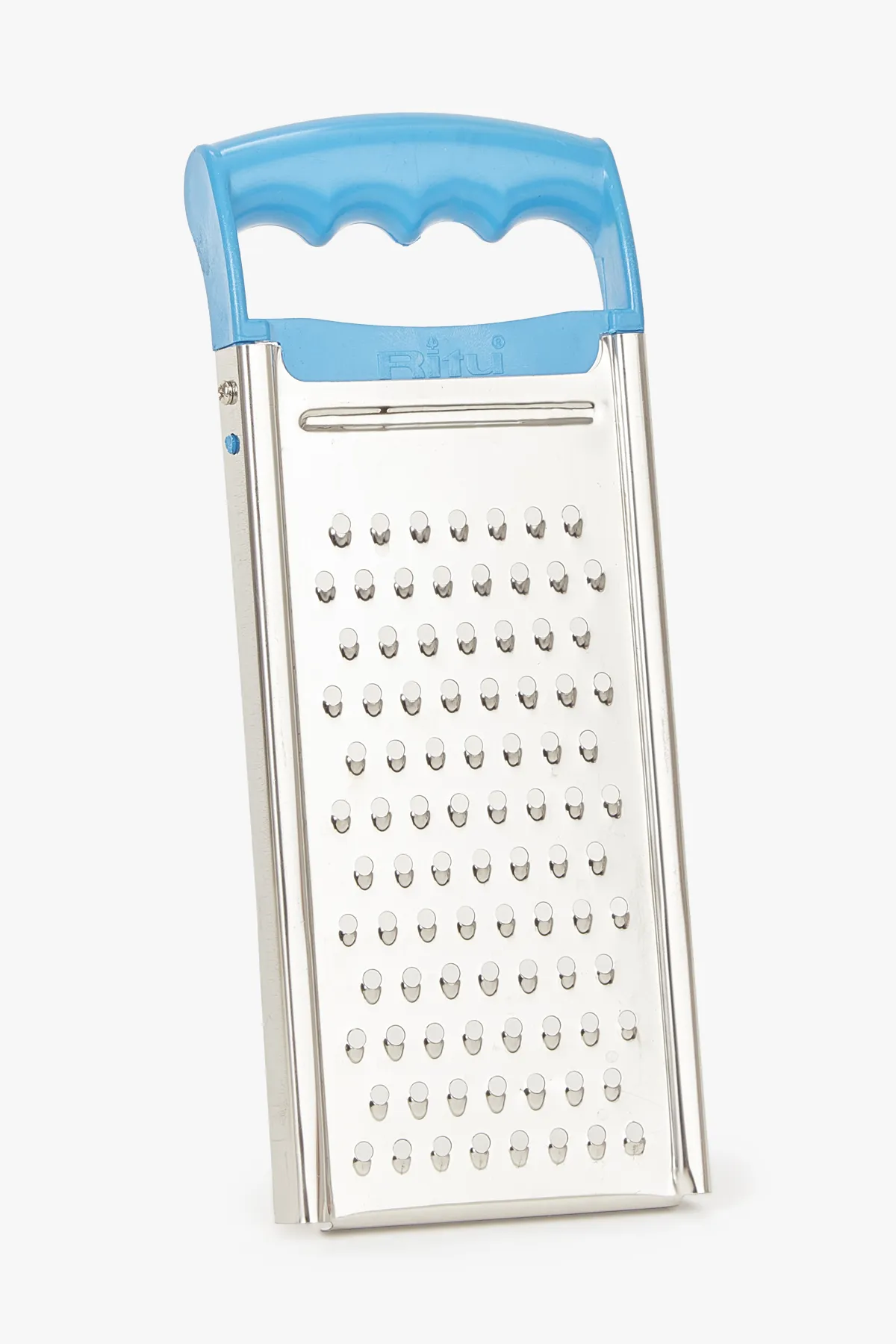 Ritu Stainless Steel Multiuse Grater with Plastic Handle - Pack of 1