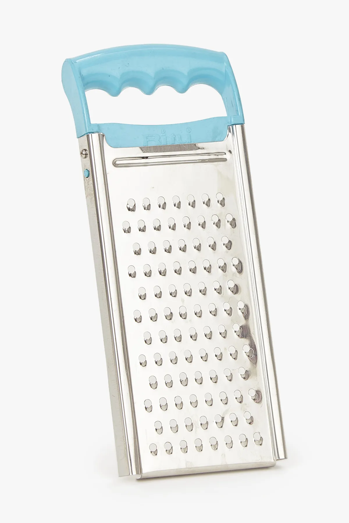 Ritu Stainless Steel Multiuse Grater with Plastic Handle - Pack of 1