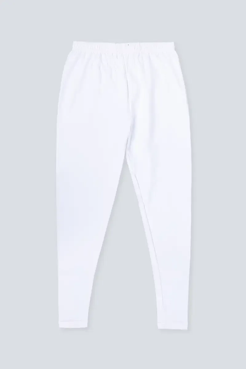 Girl's Cotton Lycra Ankle Length Leggings