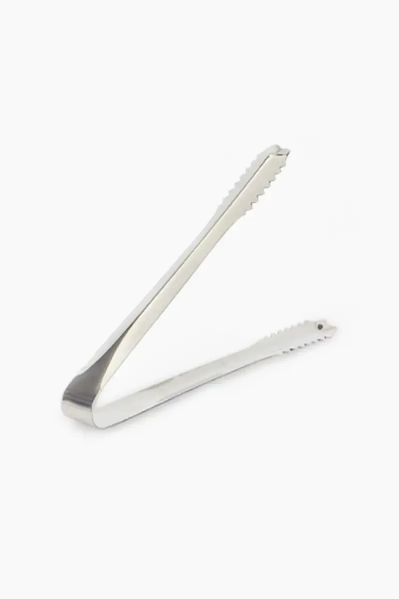 Stainless Steel Tong, Silver - 18 cm