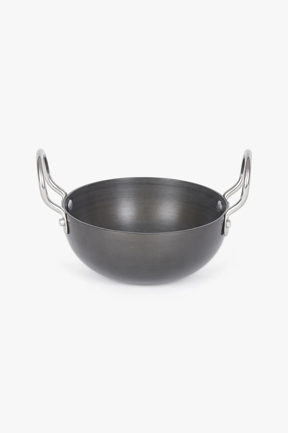 Hard Anodized Tadka Kadai, Black - 350 ML