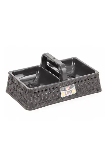 Plastic 2 in 1 Soap Holding Case With handle - Pack of 1 007752BLAPLA