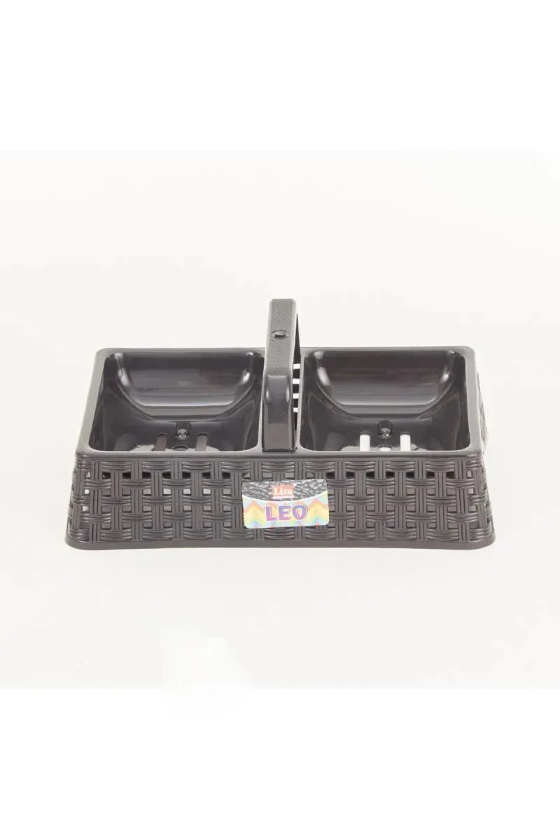 Plastic 2 in 1 Soap Holding Case with Handle - 20 cm