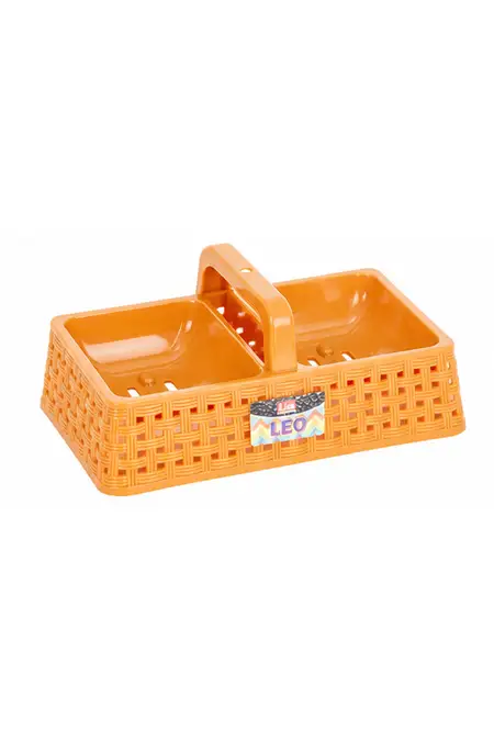 Plastic 2 in 1 Soap Holding Case with Handle - 20 Cm