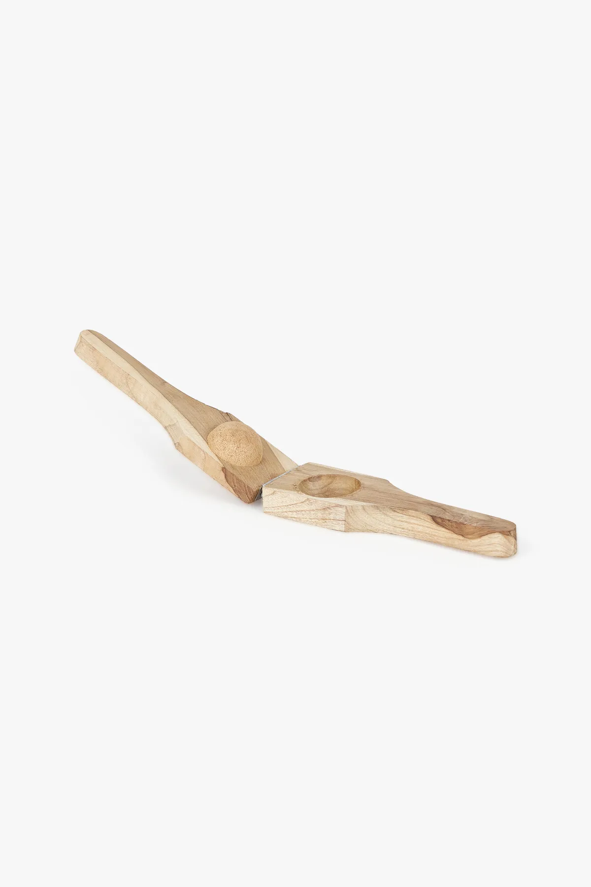 Wooden Lemon Squeezer, Brown - 18 cm
