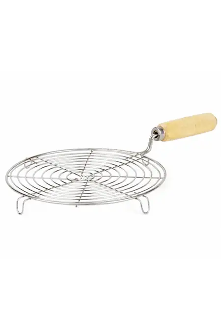 Stainless Steel Round Small Roaster - 32 Cm