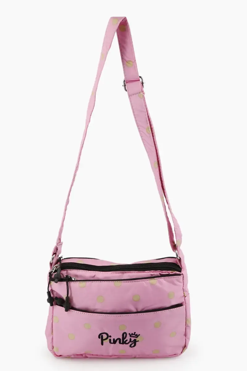 Polyester Printed Small Sling Bag for Girls