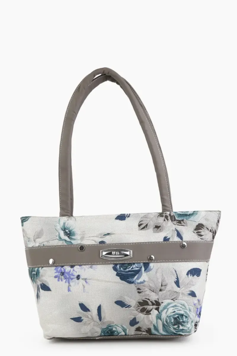 Floral Printed Shoulder Hand Bag for Women 007963GRE