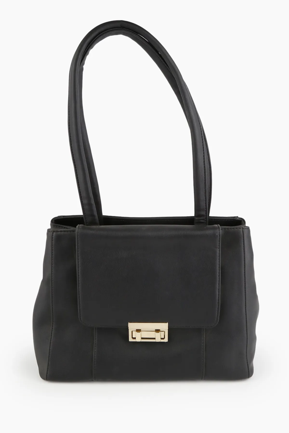 Solid Shoulder Hand Bag for Women 007988BLA