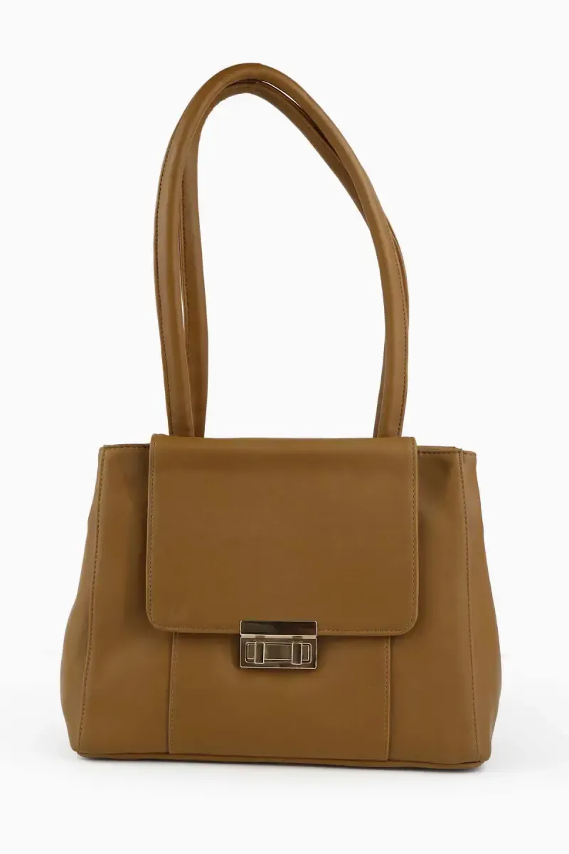 Solid Shoulder Hand Bag for Women