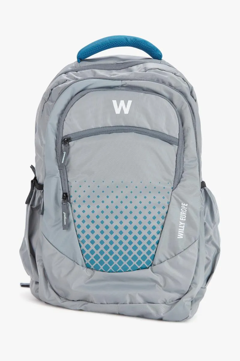 Polyester Printed Casual Backpack for Unisex 008007GRE2