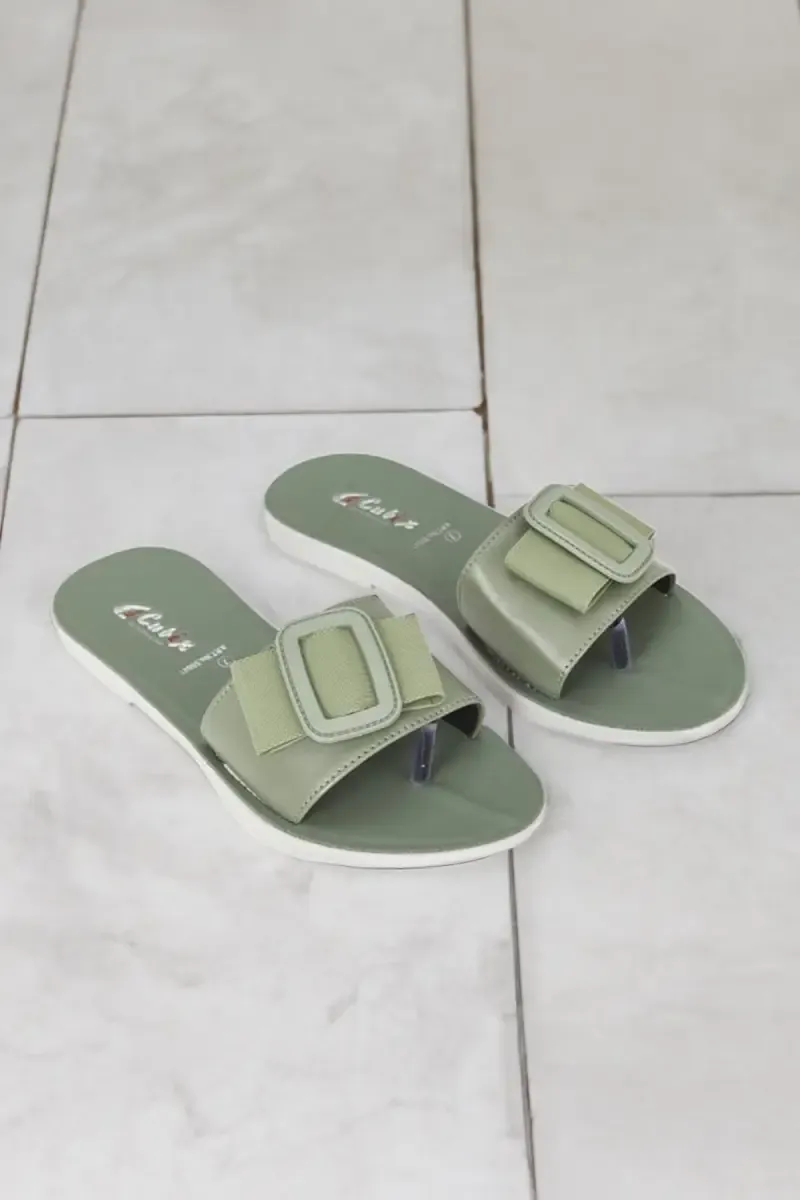 Comfortable Flat Slides for Women
