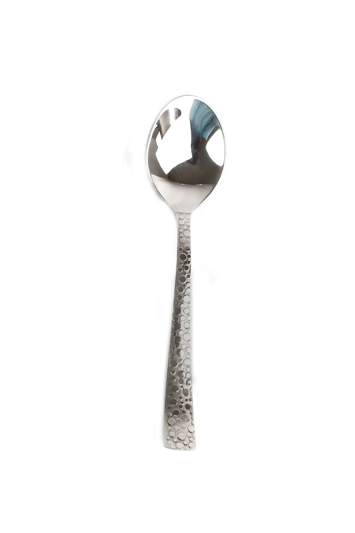 Stainless Steel Printed Dessert Spoon - 19 cm