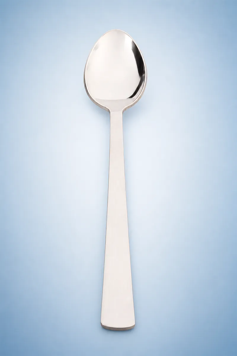 Stainless Steel Falooda Spoon, Silver - 20 cm
