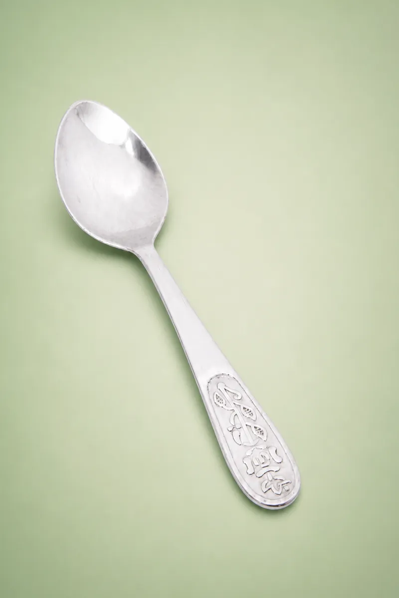 Stainless Steel Dessert Spoon - 18 cm